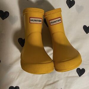 Toddler Yellow Hunter Rain Boots